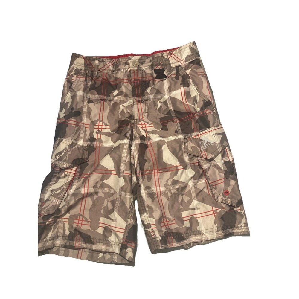 Boys 10/12 Swim Trunks, Bathing Suit, Zero Exposure, Adjustable , GUC